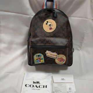 コーチ(COACH)のCOACH ディズニー コラボ リュック バックパック　新品　Ｆ29355(リュック/バックパック)