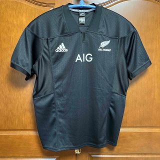 アディダス(adidas)の新品未使用　adidas オールブラックス　練習着　半袖　Tシャツ(ラグビー)