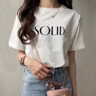 グレイル(GRL)のGRL グレイル 新品タグ付き ロゴプリントTシャツ sm37(Tシャツ(半袖/袖なし))