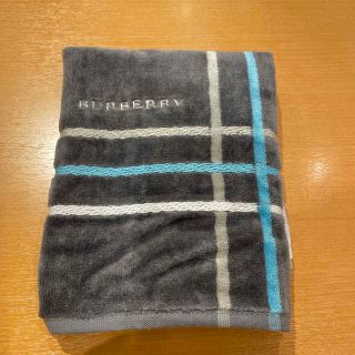 バーバリー(BURBERRY)のバーバリーウォッシュタオルグレー(タオル/バス用品)