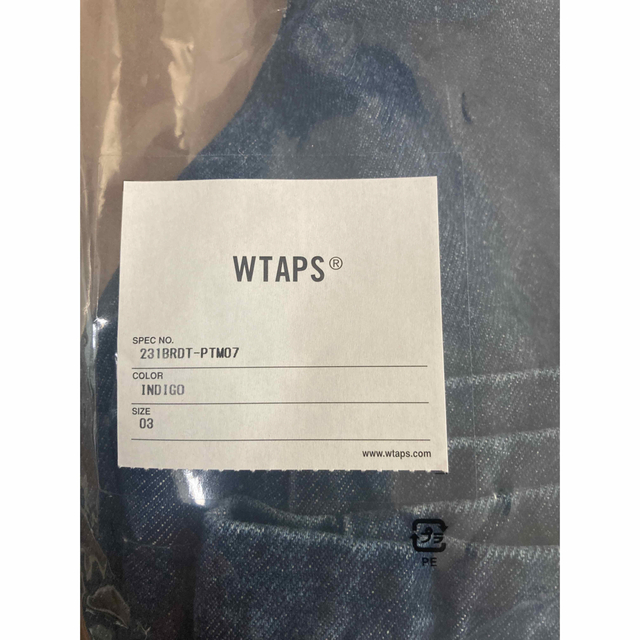 WTAPS WRKS2001 SHORTS INDIGO |