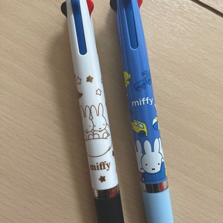 ミッフィー(miffy)のミッフィー3色ボールペン2本セット(ペン/マーカー)