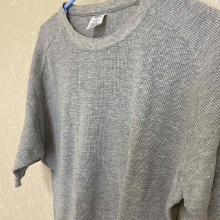 ダブルタップス(W)taps)のWTAPS サーマル　Tシャツ　XL グレー　ワッフル(Tシャツ/カットソー(半袖/袖なし))