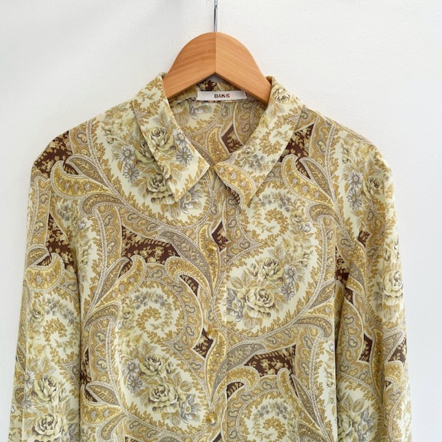 DAKS(ダックス)のDAKS paisley chiffon blouse レディースのトップス(シャツ/ブラウス(長袖/七分))の商品写真