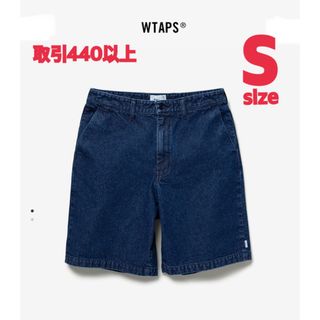 ダブルタップス(W)taps)のWTAPS 2023SS WRKS2001 SHORTS INDIGO Sサイズ(ショートパンツ)