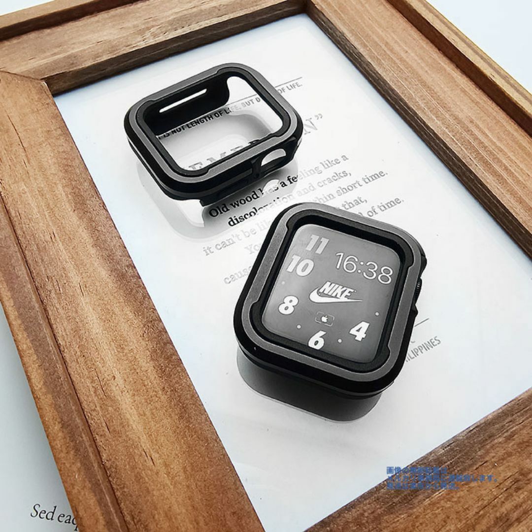 apple Watch カバー 40mm アップルウォッチ ケース 黒 40mm メンズの時計(その他)の商品写真