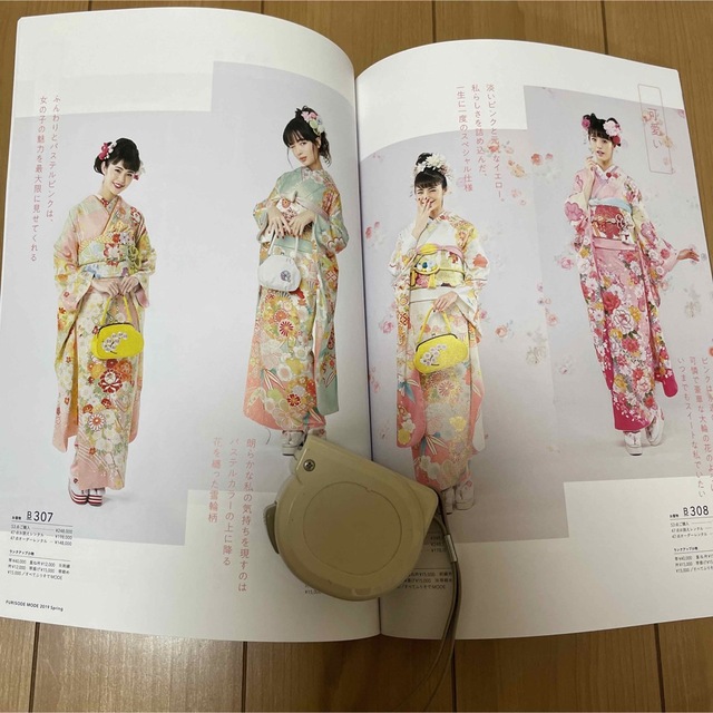田中芽衣　振袖　カタログ　ふりそでMODE エンタメ/ホビーの本(ファッション/美容)の商品写真