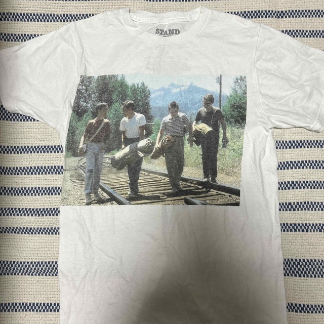 スタンドバイミー◎ムービープリントtシャツ　vintage メンズのトップス(Tシャツ/カットソー(半袖/袖なし))の商品写真