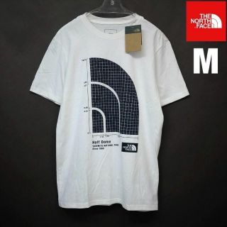 ザノースフェイス(THE NORTH FACE)のUSA限定新品 ノースフェイスハーフドームグラフィック半袖Tシャツ(M)ホワイト(Tシャツ/カットソー(半袖/袖なし))