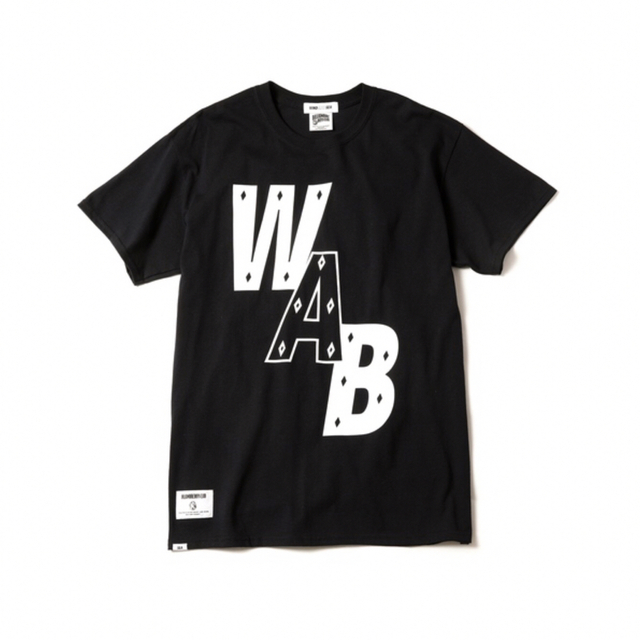 WIND AND SEA(ウィンダンシー)のウィンダンシー　ビリオネアボーイズクラブ　WAB T-SHIRT　黒M メンズのトップス(Tシャツ/カットソー(半袖/袖なし))の商品写真