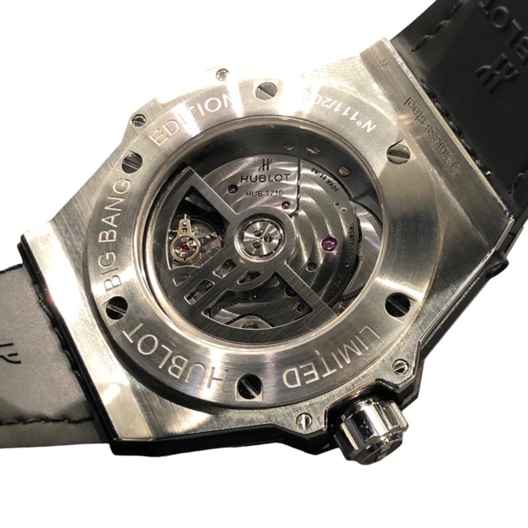 HUBLOT(ウブロ)の　ウブロ HUBLOT ビックバン ワンクリック サンブルースチール ダイヤモンド 485.SS.1117.VR.1204.MXM17 ステンレススチール ステンレススチール 自動巻き メンズ 腕時計 メンズの時計(その他)の商品写真