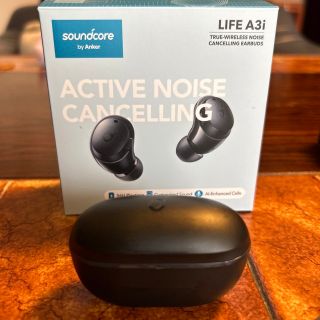 アンカー(Anker)のsoundcore フルワイヤレスイヤホン LIFE A3I BLACK(ヘッドフォン/イヤフォン)