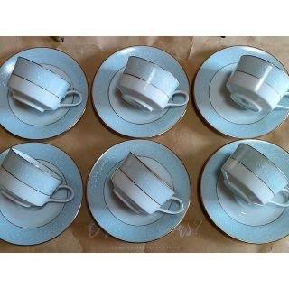 ノリタケ(Noritake)のノリタケ　カップ&ソーサー　６客セット(グラス/カップ)