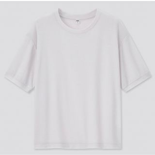 ユニクロ(UNIQLO)のUNIQLO シアーネックTシャツ(Tシャツ(半袖/袖なし))