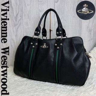 ヴィヴィアンウエストウッド(Vivienne Westwood)の人気♡A4可♡ヴィヴィアンウエストウッド レザー オーブ ボストンバッグ(ボストンバッグ)