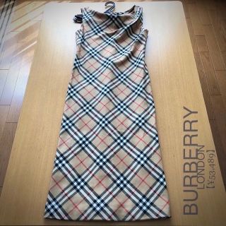 バーバリー(BURBERRY)の【新品正規】BURBERRY【難あり*格安】(ロングワンピース/マキシワンピース)