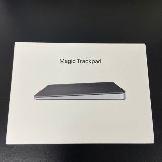 アップル(Apple)のAPPLE MAGIC TRACKPAD BLACK MMMP3ZA/A(PC周辺機器)