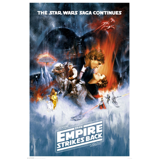 スターウォーズ　エピソード5 帝国の逆襲　ポスター(印刷物)