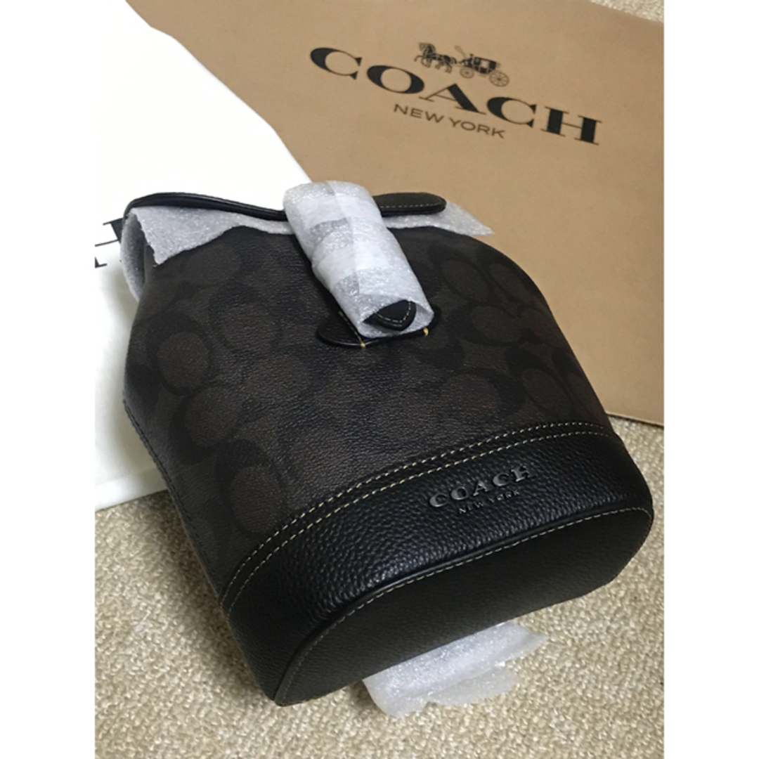 COACH - 新品 COACH コーチ ハドソン スモール パック シグネチャー