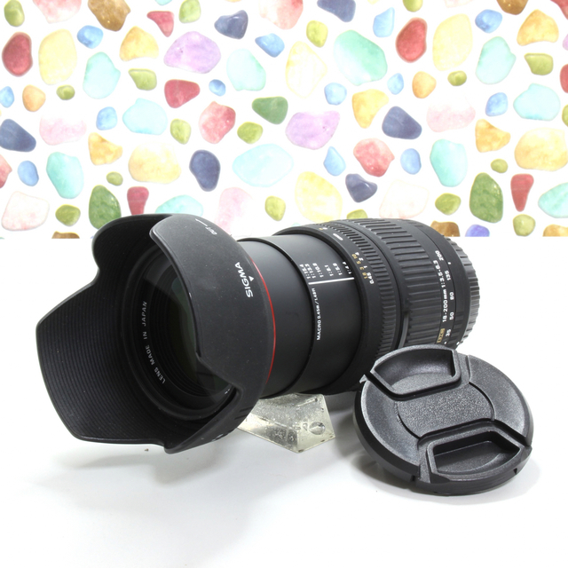 ♥︎広角から望遠までこなせます♪ ◇SIGMA 18-200mm キャノン用