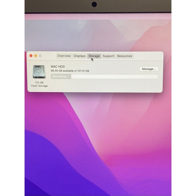 MacBook Air 13inch i5 4GB 128GB 2015 2