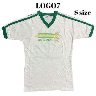 アートヴィンテージ(ART VINTAGE)の80’s LOGO-7 リンガーTシャツ ピチT 両面プリント vintage(Tシャツ/カットソー(半袖/袖なし))