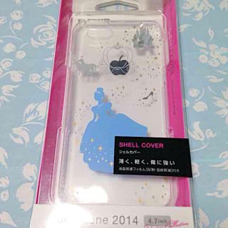 エレコム(ELECOM)のiPhone6 iPhone6s ケース シンデレラ 青 ブルー アイホン6s(iPhoneケース)