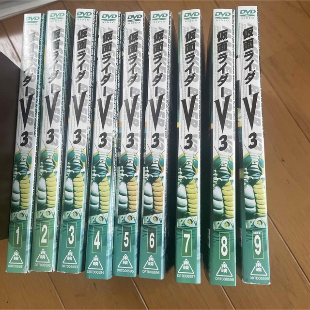 仮面ライダーV3  DVD レンタル落ち 全巻