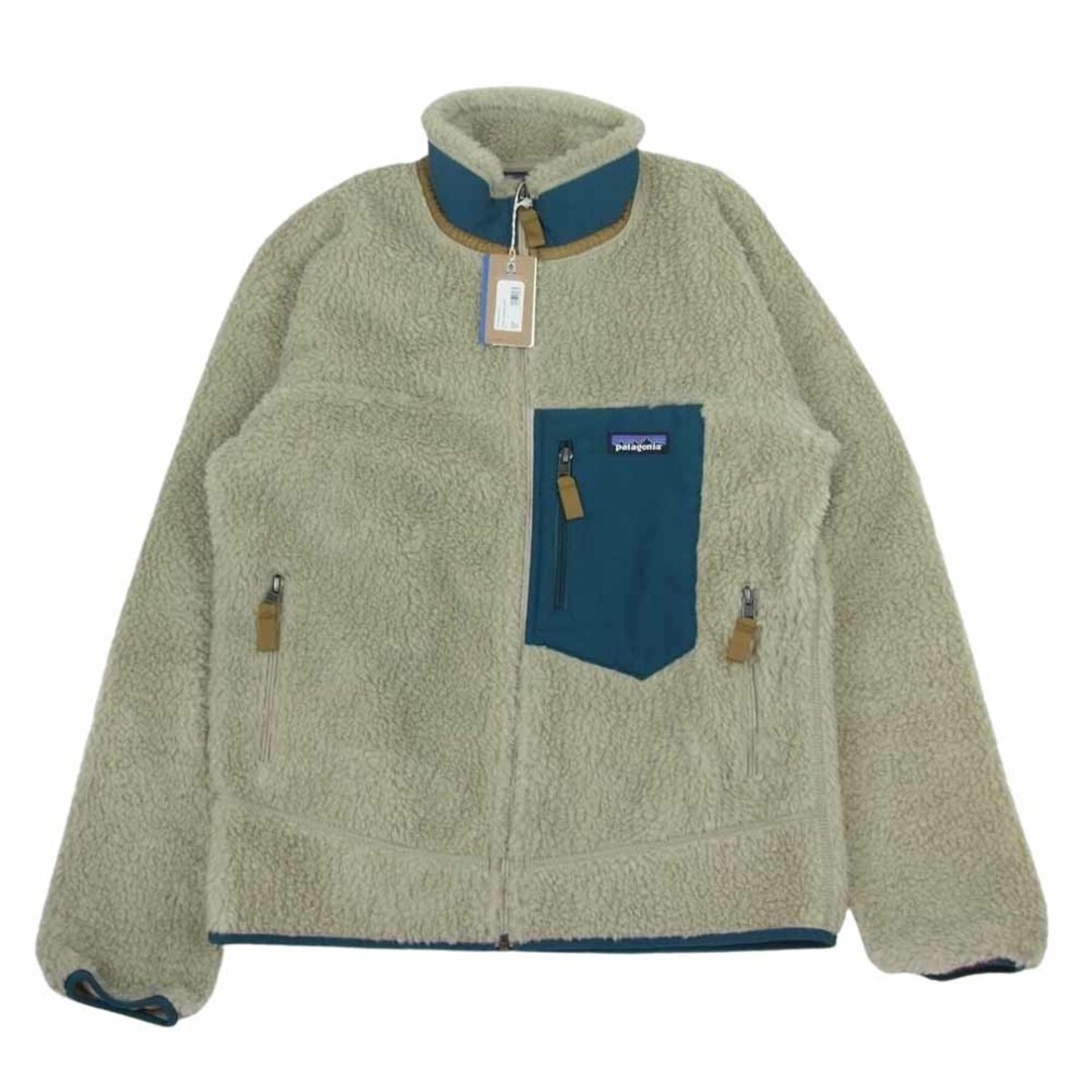 patagonia パタゴニア 21AW 23056 Classic Retro X Jacket クラシック レトロ ボア フリース ジャケット ベージュ系 S【極上美品】約51cm裄丈