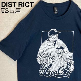 ディストリクト(District)のDISTRICT THE CONCERT TEE 半袖 Tシャツ USA古着　L(Tシャツ(半袖/袖なし))