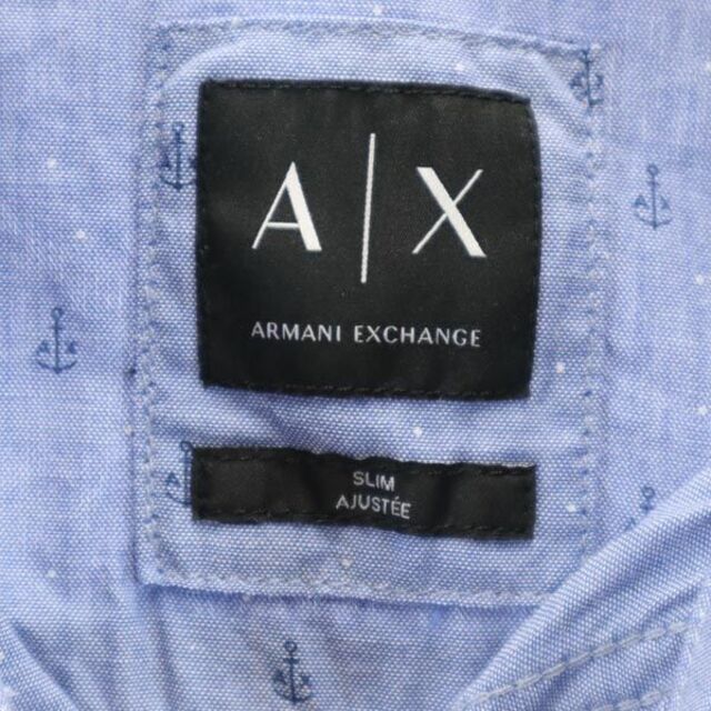 ARMANI EXCHANGE - アルマーニエクスチェンジ 総柄 半袖 シャツ S