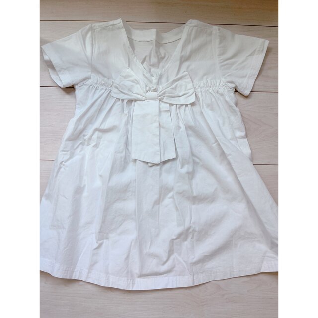 Tシャツ　ワンピース　120 ミニー キッズ/ベビー/マタニティのキッズ服女の子用(90cm~)(ワンピース)の商品写真