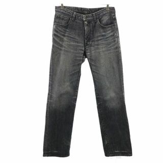 ナンバーナイン ストレート デニムパンツ 3 ブラック系 NUMBER(N)INE ジーパン メンズ 【中古】  【230610】(ワークパンツ/カーゴパンツ)