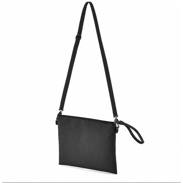 MUJI (無印良品)(ムジルシリョウヒン)の無印良品　サコッシュ　黒 レディースのバッグ(ボディバッグ/ウエストポーチ)の商品写真