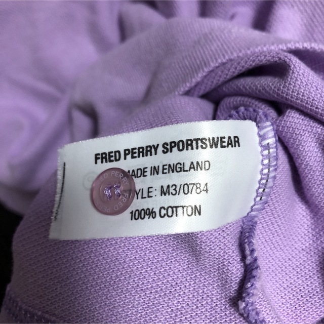 FRED PERRY(フレッドペリー)のFREDPERRY フレッドペリー ポロシャツ 古着 フラミンゴ 古着屋 レディースのトップス(ポロシャツ)の商品写真