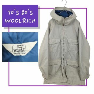 ウールリッチ(WOOLRICH)の70's 80's 激レア ウールリッチ Wool rich マウンテンパーカー(ブルゾン)