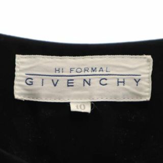 GIVENCHY - ジバンシィ 半袖 フォーマル ワンピース 10 ブラック