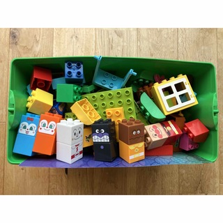 レゴ(Lego)のLEGOデュプロ 【10572 】【10864】2セット&アンパンマンブロック(知育玩具)