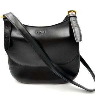 セリーヌ(celine)の✨️美品✨️OLD CELINE ショルダーバッグ レザー カーフレザー (ショルダーバッグ)