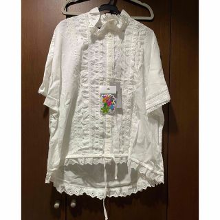 ビームス(BEAMS)の☆新品☆BEAMS/TORI-TO レースブラウス(シャツ/ブラウス(半袖/袖なし))