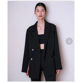 ロク(6 (ROKU))のenof twill slit jacket(テーラードジャケット)