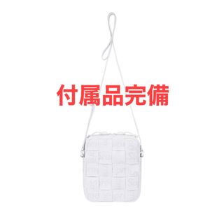 シュプリーム(Supreme)の23ss supreme Woven Shoulder Bag  白(ショルダーバッグ)