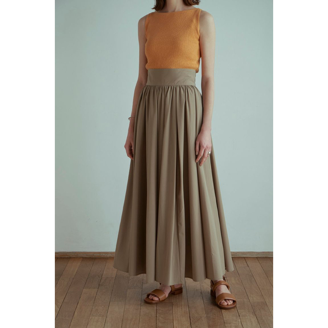 ボリュームマキシスカート - VOLUME MAXI SKIRT BEIGE