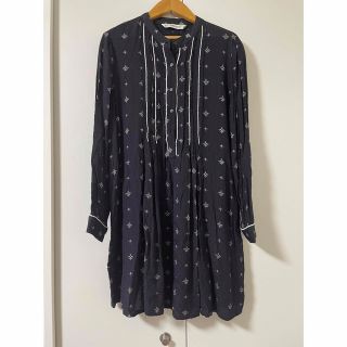 FOXEY - 極美品 フォクシー ワンピース リネンフェイスD 40 M ミモレ丈