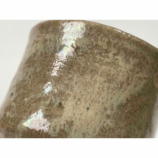 作家物 陶芸家 竹花正弘 斑唐津 ぐい呑 酒器 酒盃の通販 by 骨董品の