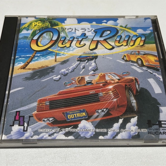 PCエンジン アウトラン　PC Engine Outrun Out Run