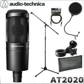 オーディオテクニカAT2020 4点セット 新品未使用品の通販|ラクマ