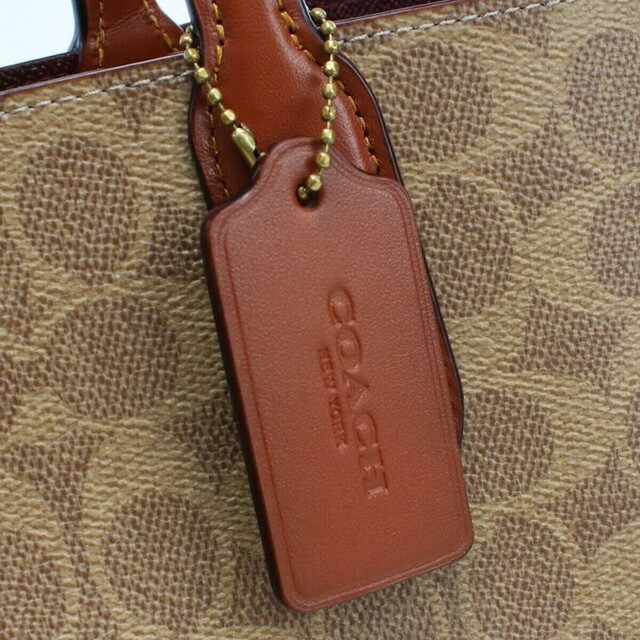 COACH トートバッグ C0693 B4NQ4 ブラウン系