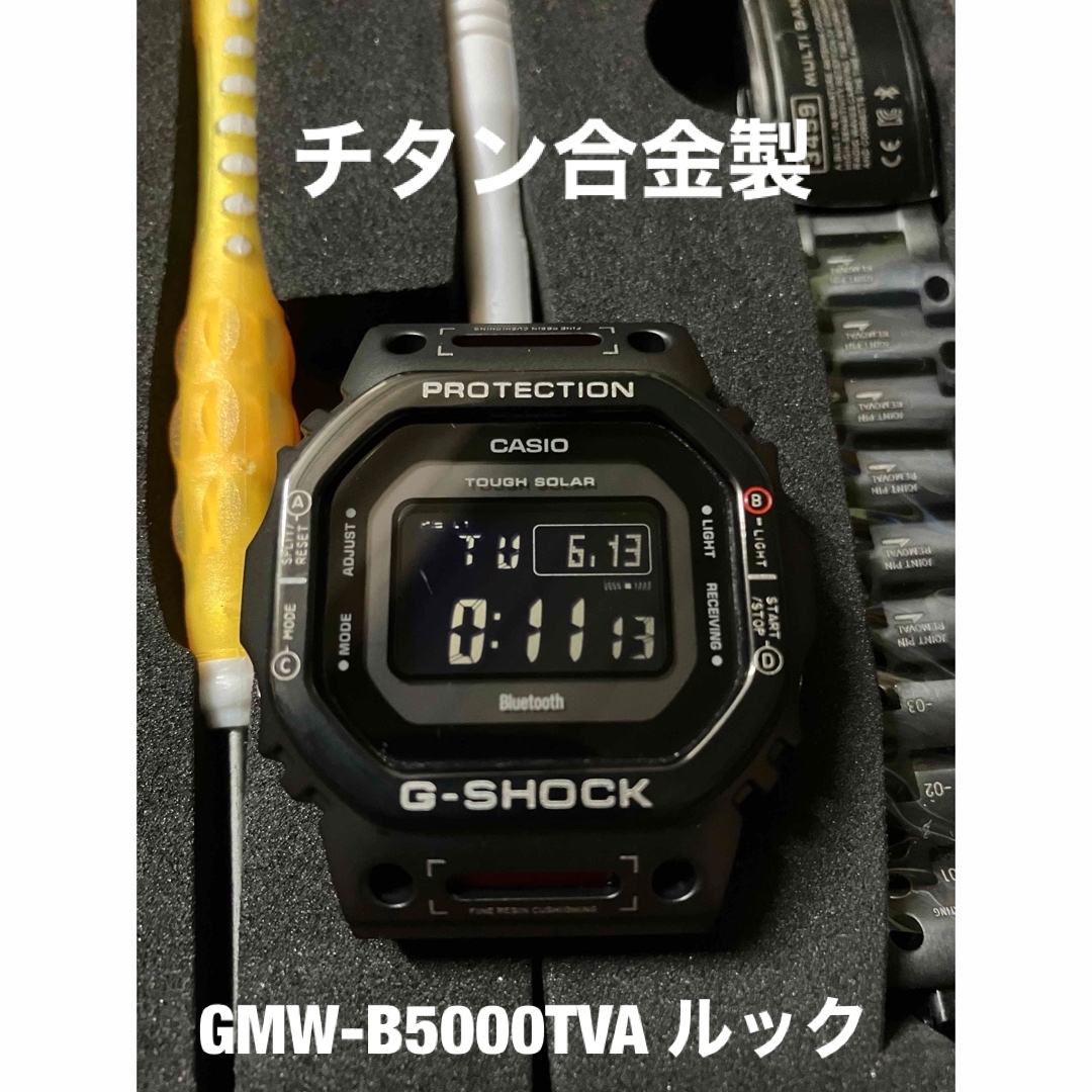 G-SHOCK - G-SHOCK GW-B5600BC [GMW-B5000TVA ルックチタン製の通販 by