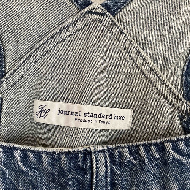 journal standard luxe 11oz デニム　オーバーオール レディースのパンツ(サロペット/オーバーオール)の商品写真